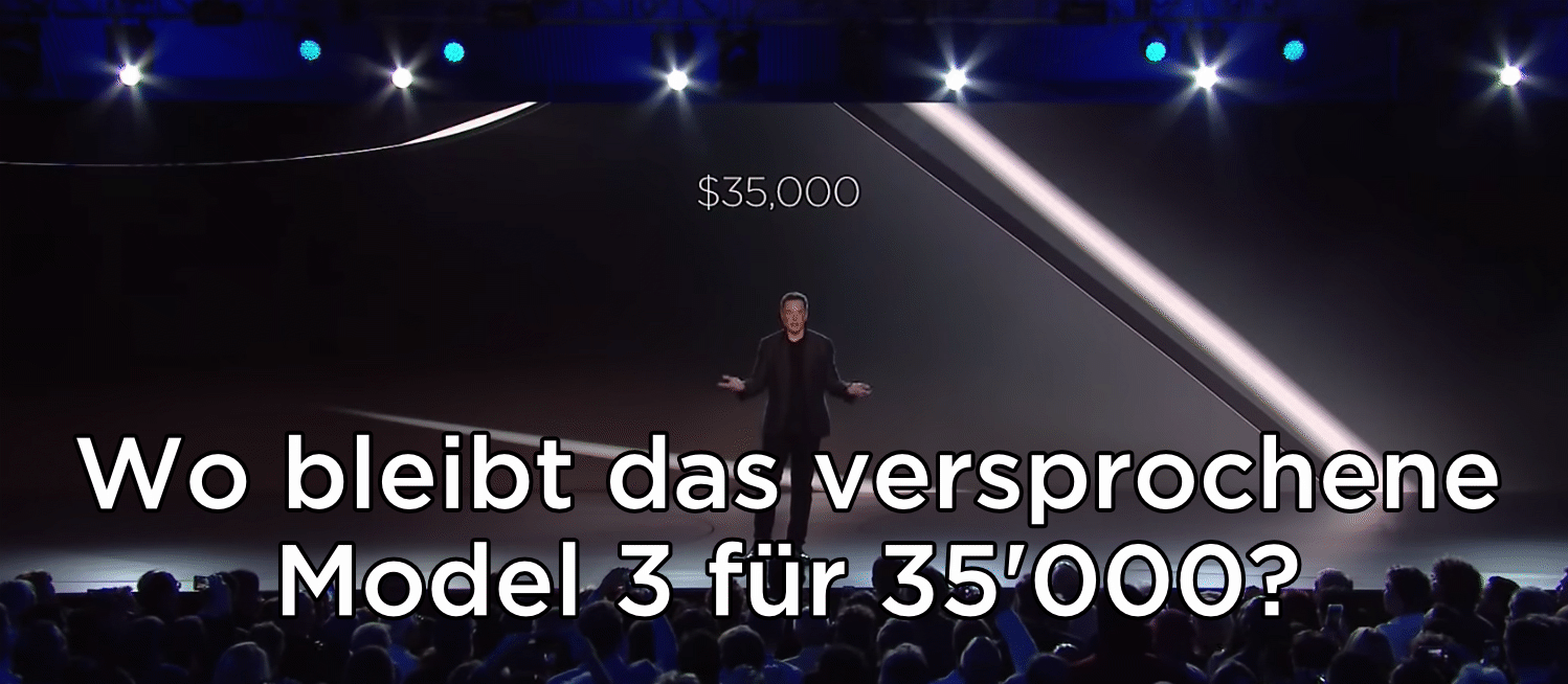 You are currently viewing Wo bleibt das Model 3 für $35’000?