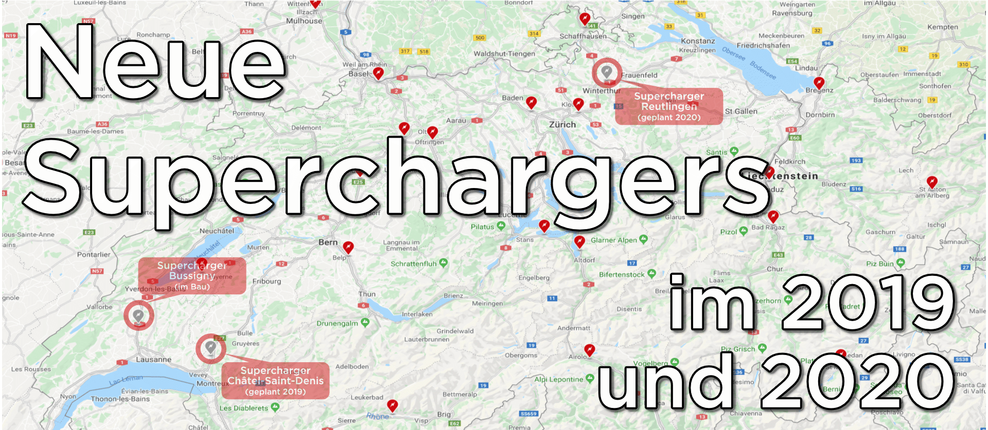 Read more about the article Neue Supercharger im 2019 und 2020